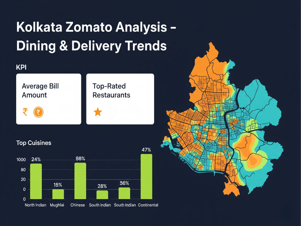 Zomato Kolkata Dashboard